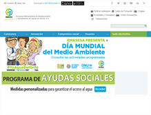 Tablet Screenshot of emasesa.com